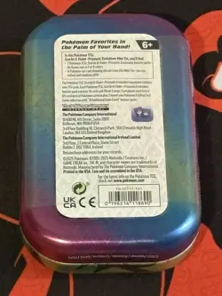 Pokemon TCG Scarlet & Violet PRISMATIC EVOLUTION JOLTEON Mini Tin *NEW & SEALED* - Image 2