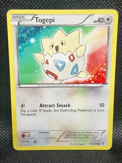Pokemon Togepi Boundaries Crossed 110/149 Played Condition - Image 1