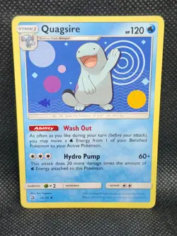 Pokemon Quagsire Dragon Majesty 26/70 NM Condition - Image 5