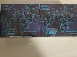 (2) Pokemon Center Phantasmal Flames Elite Trainer Box - Sealed - Image 1