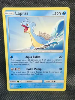 Pokemon Lapras Dragon Majesty 21/70 Excellent Condition - Image 1