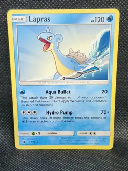 Pokemon Lapras Dragon Majesty 21/70 Excellent Condition - Image 3