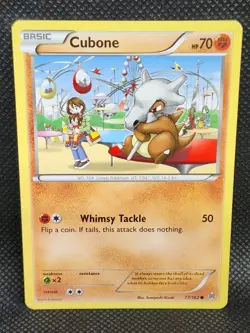 Pokemon Cubone Breakthrough 77/162 Excellent Condition - Image 3