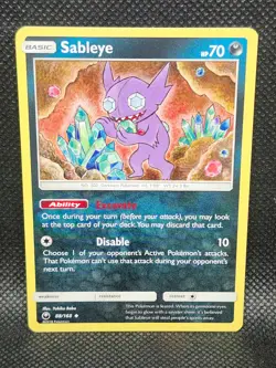 Pokemon Sableye Celestial Storm 88/168 NM Condition - Image 1