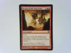 Dictate of the Twin Gods Journey into Nyx - Magic the Gathering MTG - Red - Image 1