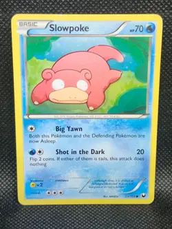 Pokemon Slowpoke Dark Explorers 23/108 HP Condition - Image 5