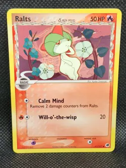 Pokemon Ralts Ex Dragon Frontiers 61/101 NM Condition - Image 1