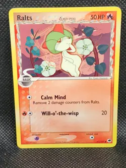 Pokemon Ralts Ex Dragon Frontiers 61/101 NM Condition - Image 3