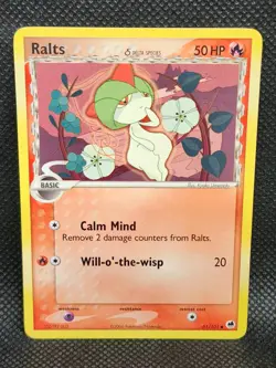Pokemon Ralts Ex Dragon Frontiers 61/101 NM Condition - Image 5