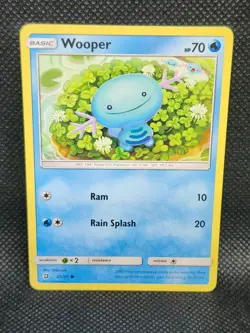 Pokemon Wooper Dragon Majesty 25/70 NM Condition - Image 1