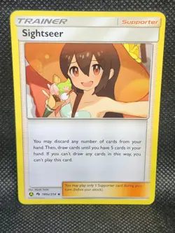 Pokemon Sightseer Lost Thunder 189a/214 LP Condition - Image 3