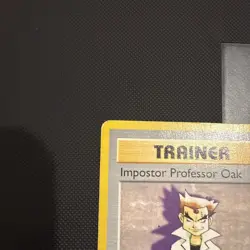 Imposter Professor Oak 73/102 Rare Base Set 1999 WoTC Pokemon TCG - Image 2