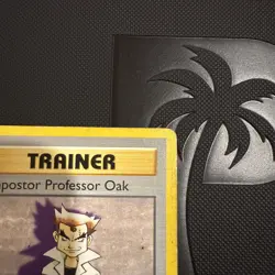 Imposter Professor Oak 73/102 Rare Base Set 1999 WoTC Pokemon TCG - Image 3