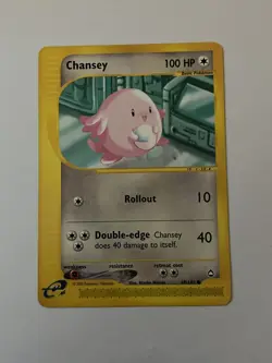 Pokemon TCG Chansey Aquapolis 69/147 Regular uncommon Non Holo - LP - Image 1