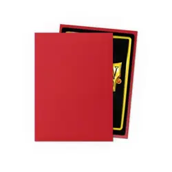 Dragon Shield Matte Ruby Sleeves 100ct - Standard Size - MTG Pokemon TCG - Image 2