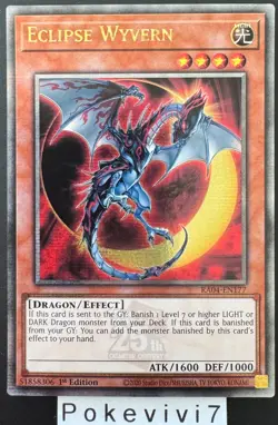 Carte YU-GI-OH! ECLIPSE WYVERN RA04-EN177 QCSR NEUF - Image 1