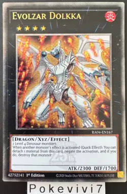 Carte YU-GI-OH! EVOLZAR DOLKKA RA04-EN167 QCSR NEUF - Image 1