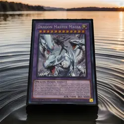 Dragon Master Magia RA04 (PUR) Ultimate Rare NM Yugioh - Image 1