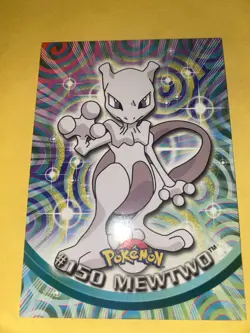 Mew Eevee Mewtwo 3 Card Lot, Topps 2000 Tv Animation. - Image 3