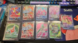 Pokemon Sword & Shield Lost Origins Lot of 9 Cards NM-Mint - #pkM FULL ART /196 - Image 1