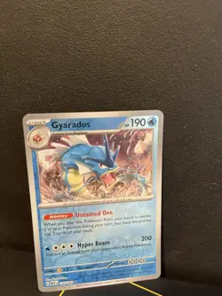 Gyarados Reverse Holo NM 130/165 Scarlet & Violet 151 Pokemon Card 2023 - Image 3