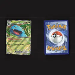 Venusaur ex V ULTRA RARE Grass Type Collection Bundle Set 6 Pokemon Cards Lot - Image 3