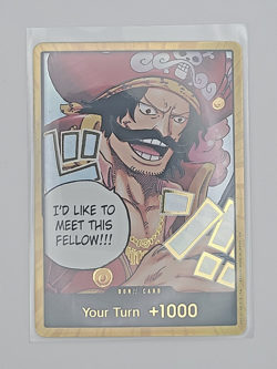 One Piece TCG: DON!! Card (Gol.D.Roger) (Gold), Carrying On His Will - Image 3