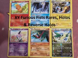 XY Furious Fists - Rares, Holos & Reverse Holos - Pokemon Cards - Image 1