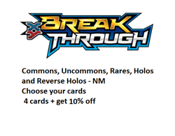 XY BreakThrough Pokemon Card Commons, Uncommons, Rares & Reverse Holos - Image 1