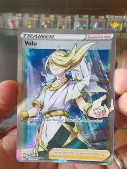 Pokemon Card VOLO Full Art OC Miscut ERROR 196/196 LOST ORIGIN NM/M - Image 1