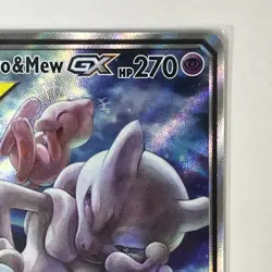 Mewtwo & Mew Tag Team GX SM191 Alternate Full Art Promo Pokemon Card - Image 3