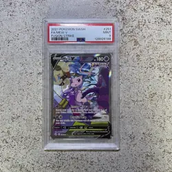 Mew V 251/264 Alternate Art Fusion Strike Rare Pokemon Card PSA 9 MINT - Image 1