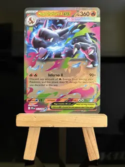 MEGA CHARIZARD X EX 013/094 - Phantasmal Flames Holo NM - Pokemon TCG Card - Image 4