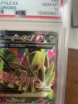 Pokemon Mega Sceptile EX TCG Ultra Rare Card Ancient Origins 85/98 PSA 10 - Image 5