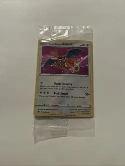 Special Delivery Bidoof SWSH177 SWSH: Sword & Shield Promo Cards Holo Sealed - Image 1