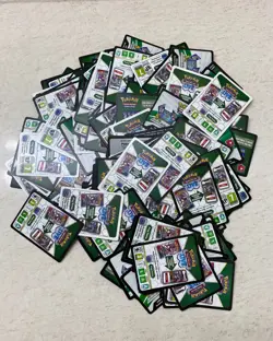 POKEMON 253 Unused Pokemon Redeem cards - Image 1