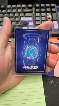 Digimon Card Game Deusmon EX10-073 SEC Secret Rare Sinister Order - Image 2