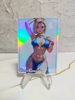 Android 18 DBZ Trading Card Waifu Goddess Story Anime Girl holo Karte Manga - Image 1
