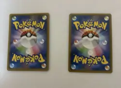 Two Pokemon Cards Hoopa PROMO 155/XY-P Pikachu Japanese Limited Edition TCG - Image 4