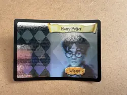 Harry Potter TCG Base Set Harry Potter #8/116 Hologram Rare Card - Image 1