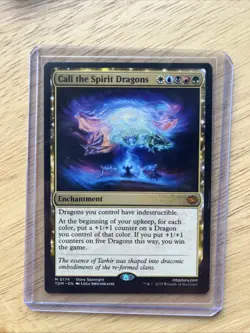 Call The Spirit Dragons - MTG Tarkir: Dragonstorm Mythic Rare - Image 1