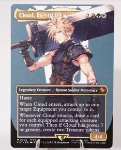 13 Card Bundle MTG Aerith Zidane Tidus Cloud Sephiroth Terra Chocobo Yuna Aettir - Image 3