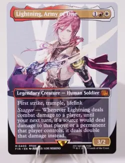 13 Card Bundle MTG Aerith Zidane Tidus Cloud Sephiroth Terra Chocobo Yuna Aettir - Image 5