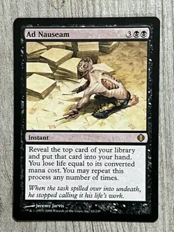 MTG Shards of Alara - Ad Nauseam - NM - Image 1