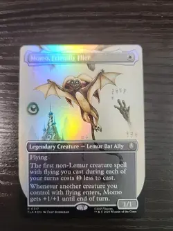 Momo, Friendly Flier (Borderless) 317 Avatar: The Last Airbender Foil NM - Image 1