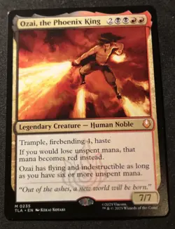 Ozai, The Phoenix King - TLA - MTG - EN - NM - 0235 - Image 1