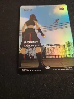 MTG Avatar - Fervor (Borderless) [FOIL] - TLE - NM - Image 5