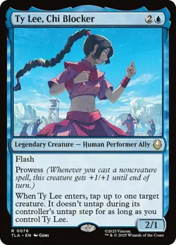 4x MTG Ty Lee, Chi Blocker, NM-Mint, English Avatar: The Last Airbender - Image 1