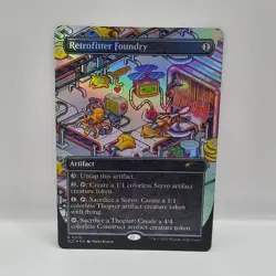 Retrofitter Foundry NM #18 Foil MTG Secret Lair Countdown - Image 1