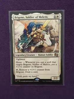 Brigone, Soldier of Meletis, Foundations Jumpstart, Magic MTG - Image 1